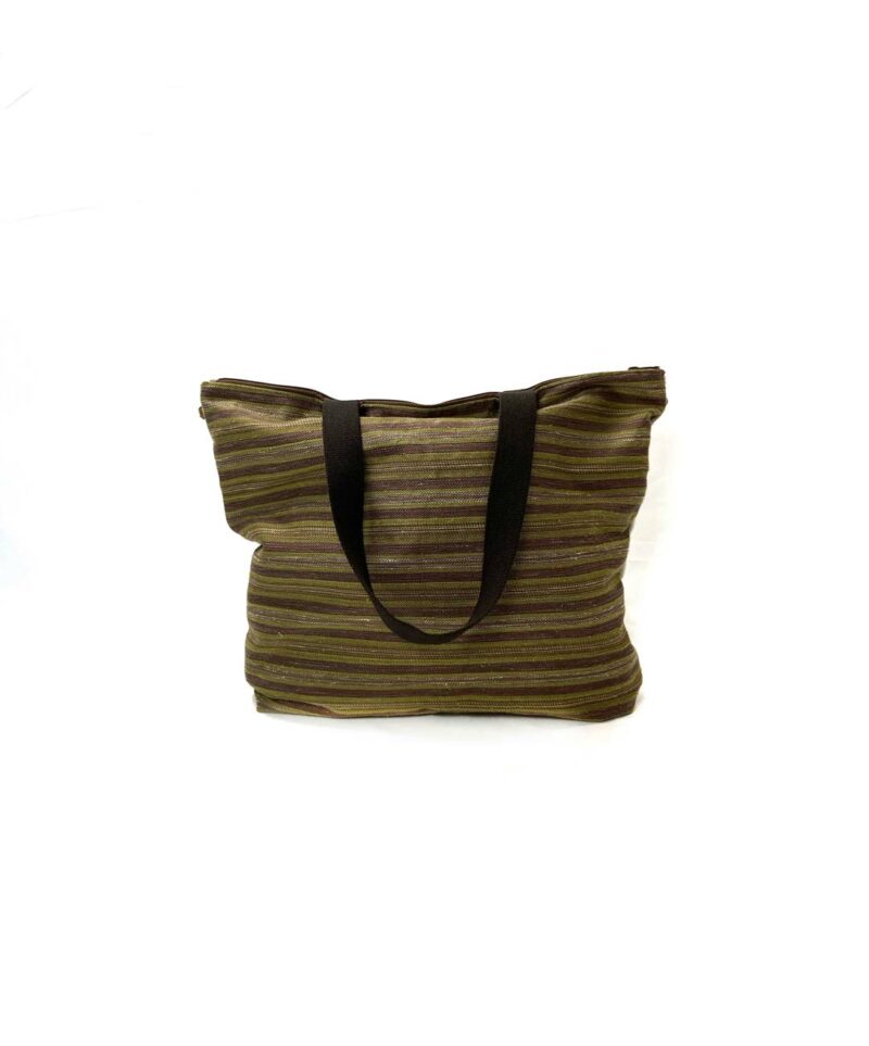 Borsa mare verde marrone